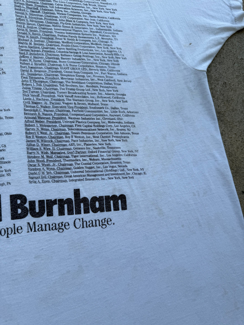 1970s Drexel Burnham Investment Bank Shirt XL
