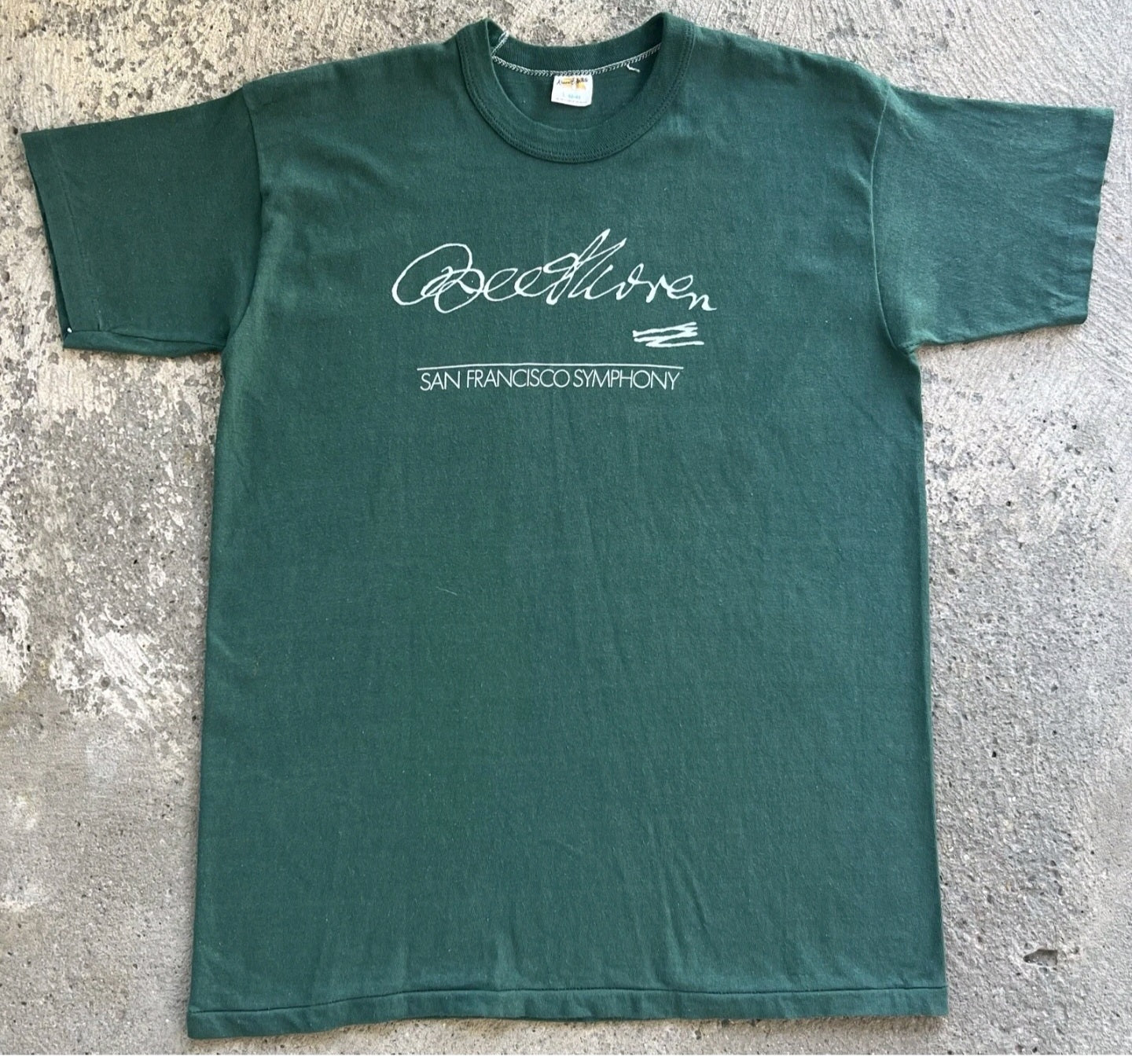 1970s Beethoven Symphony Shirt Large