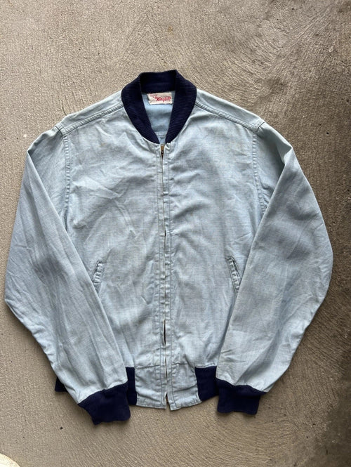 1950s Kingbilt Chambray Jacket Medium Large