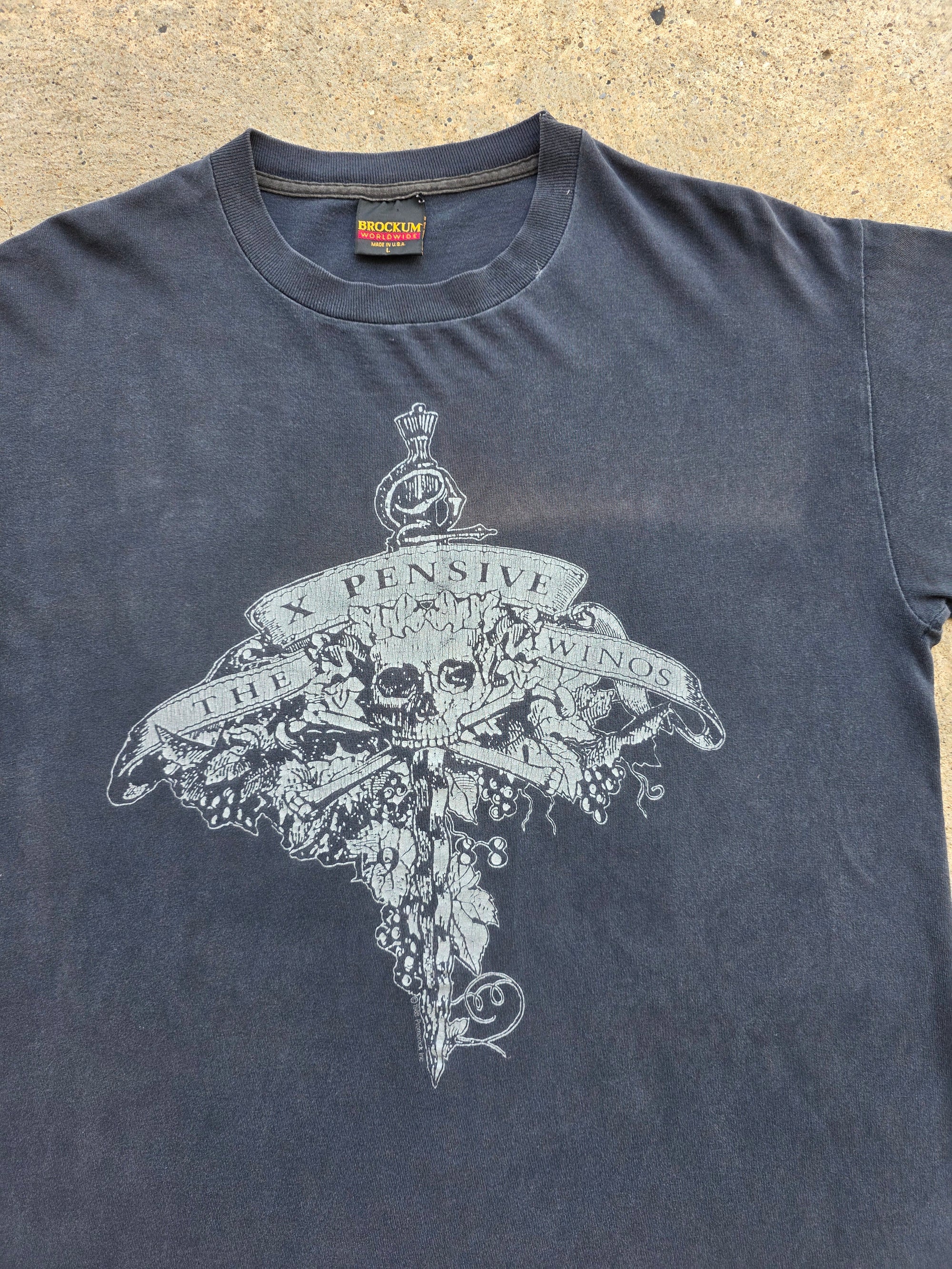 1992 1993 Keith Richards "The X Pensive Winos" Tour Shirt XL
