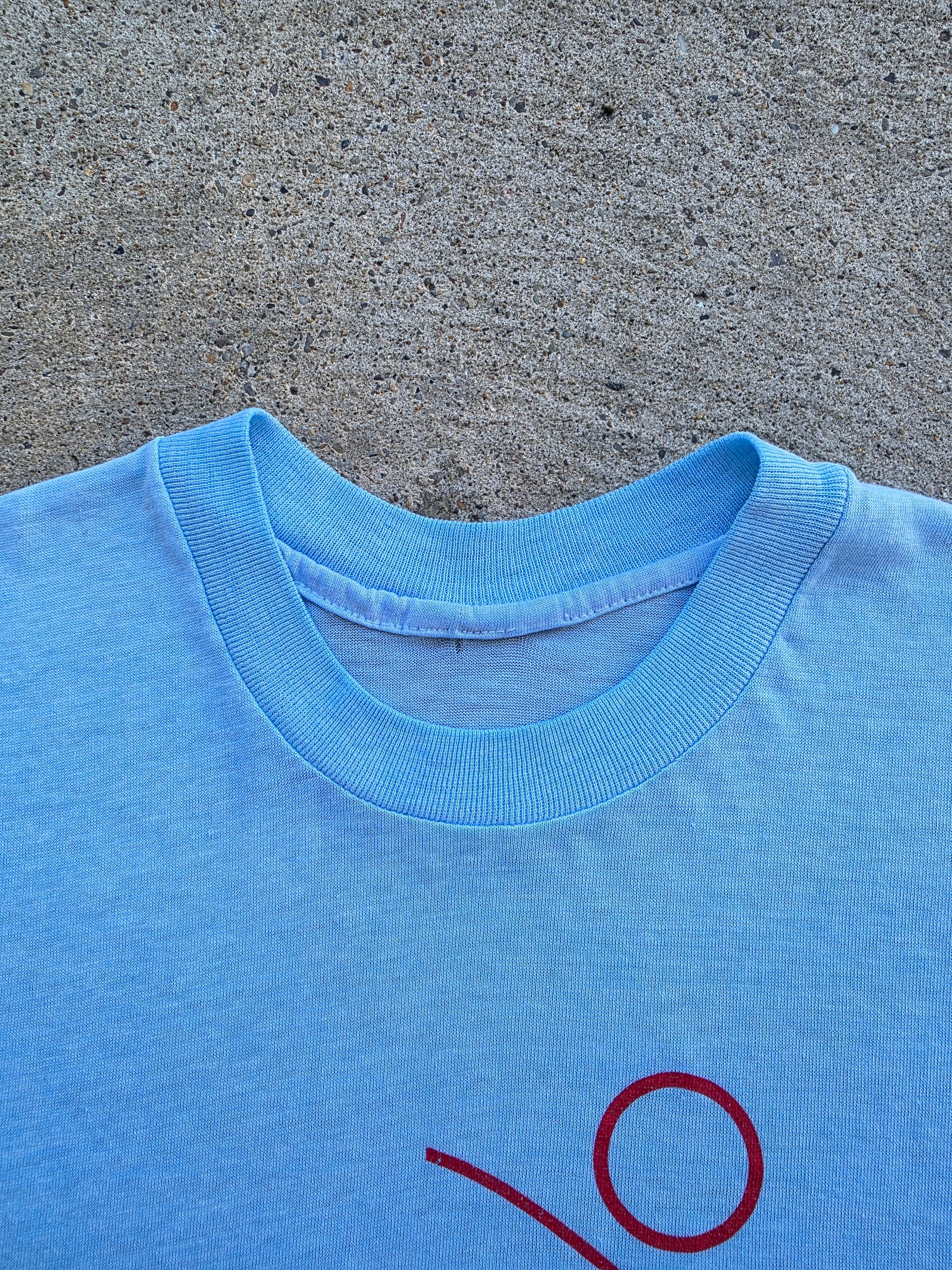 1970s 1980s St Christopher Hacky Sack T Shirt Large