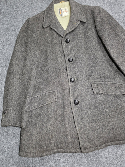 1950s Penneys Pile Lined Coat 40