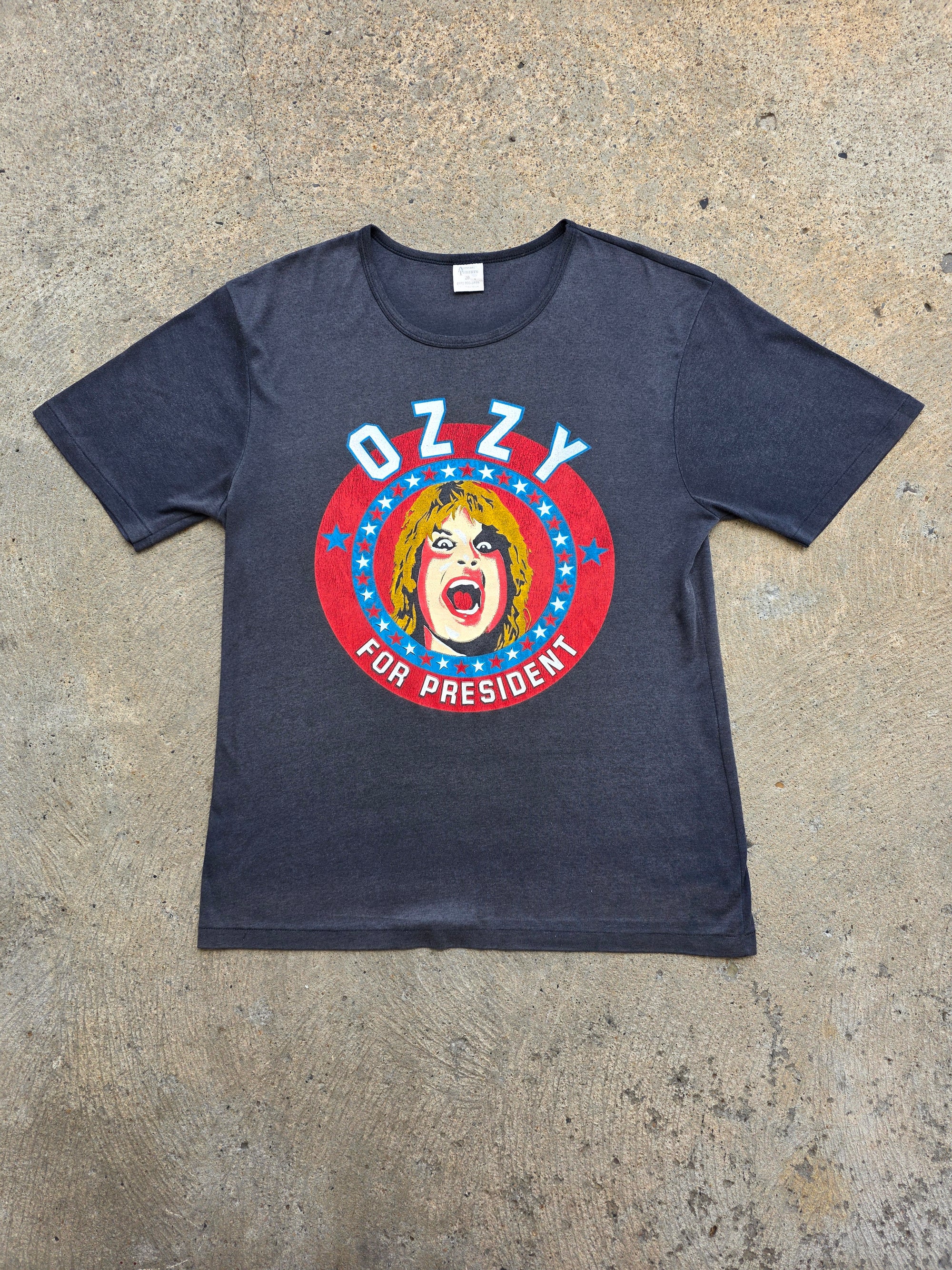 1980s "Ozzy For President" Australian Shirt Large