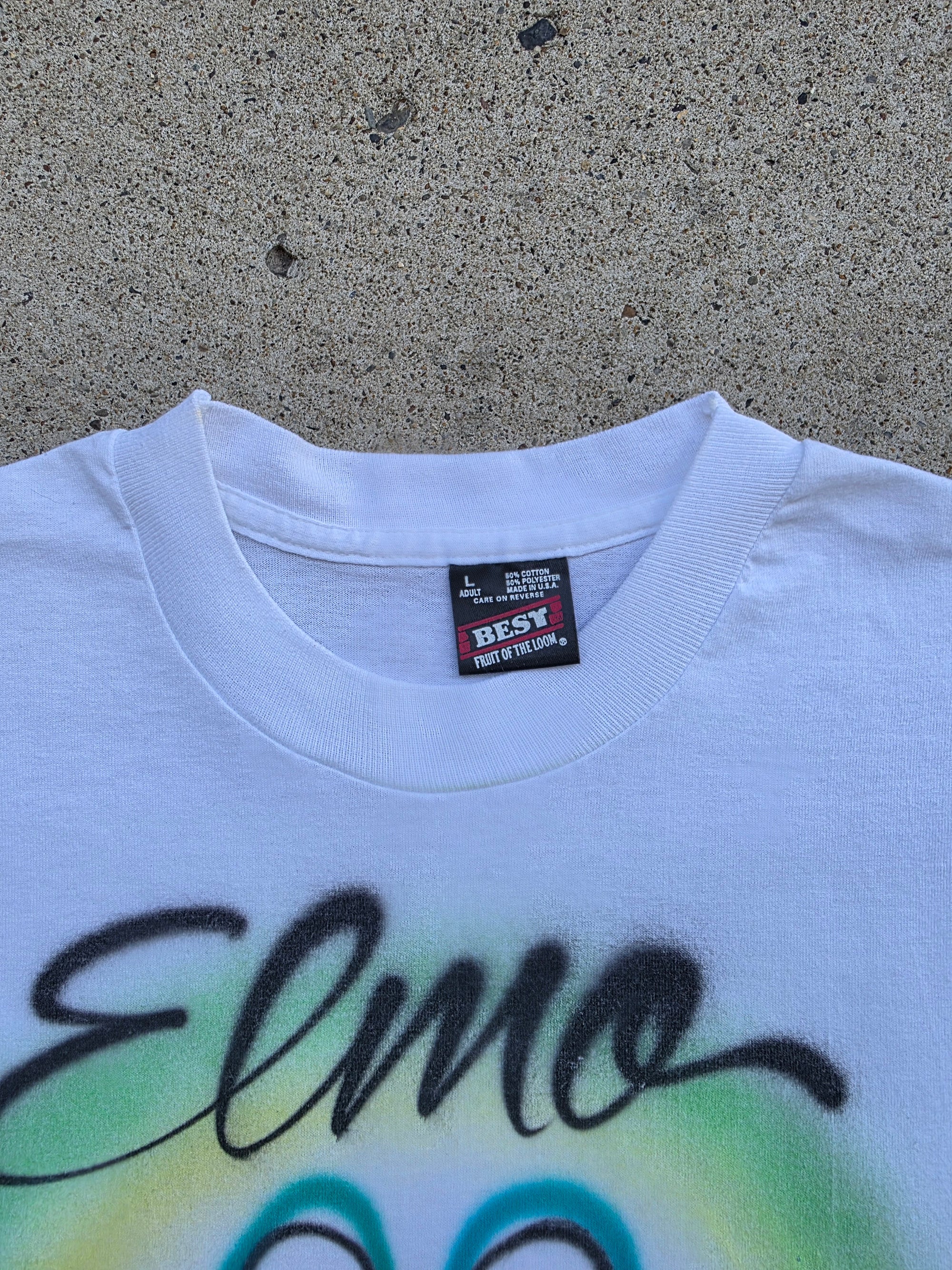 1990s Elmo Airbrush Shirt Large