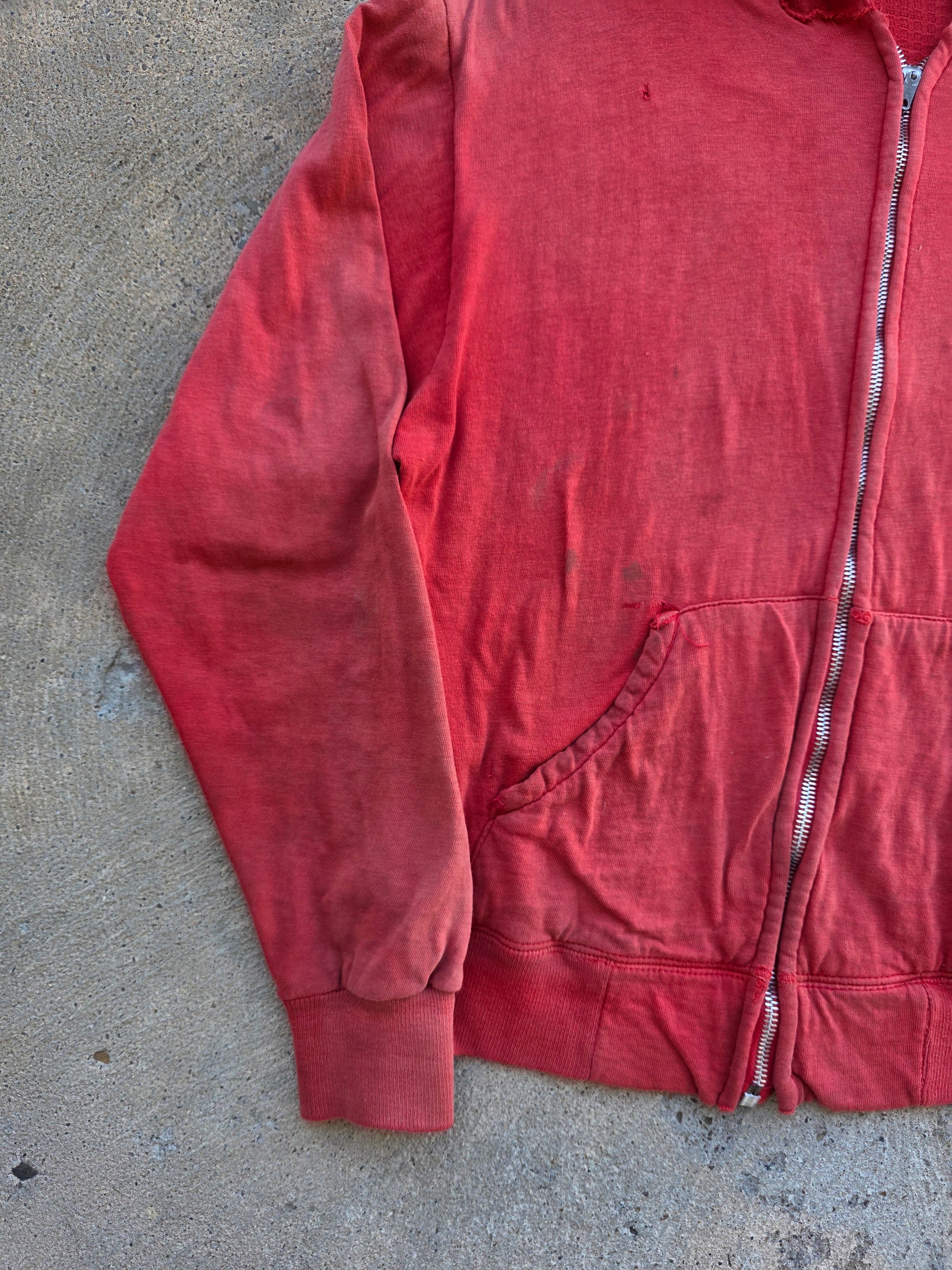 1960s Sunfaded Full Zip Jacket