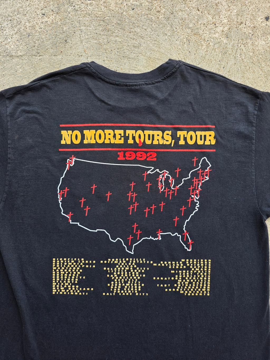 1992 Ozzy Osbourne "No More Tours" Shirt XL