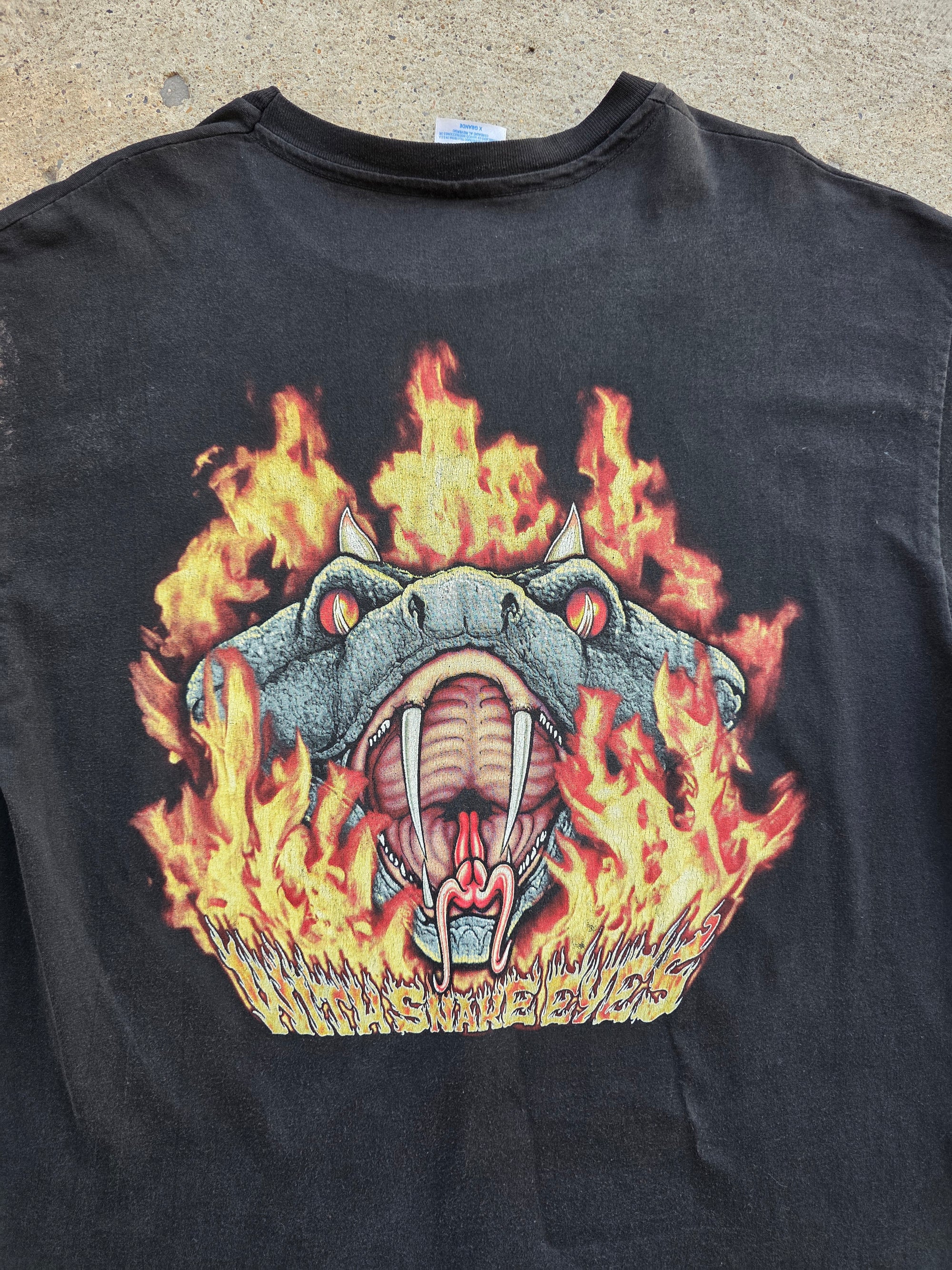 1994 Pantera "With Snake Eyes" Shirt XL