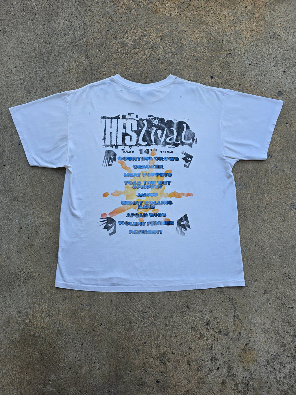1994 HFStival Pavement Violent Femmes Concert Shirt XL