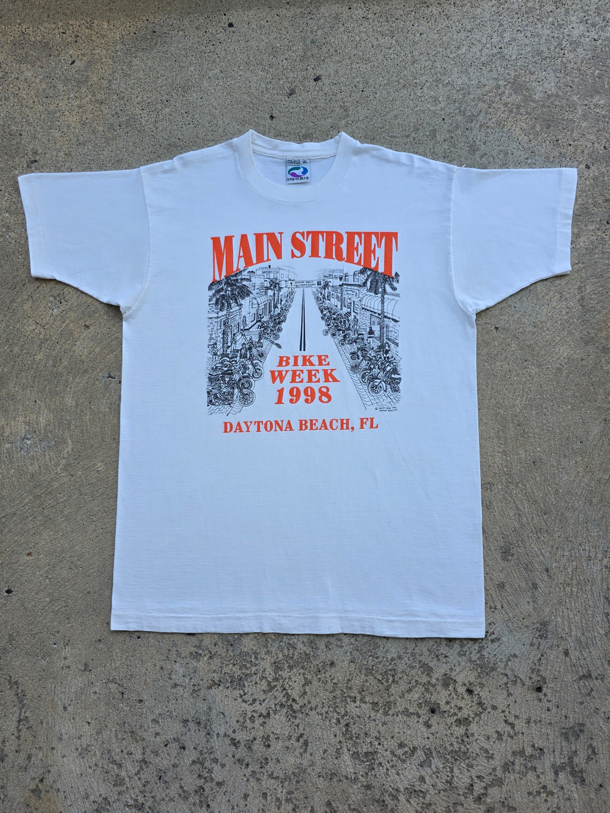 1998 Daytona Beach Bike Week Shirt XL