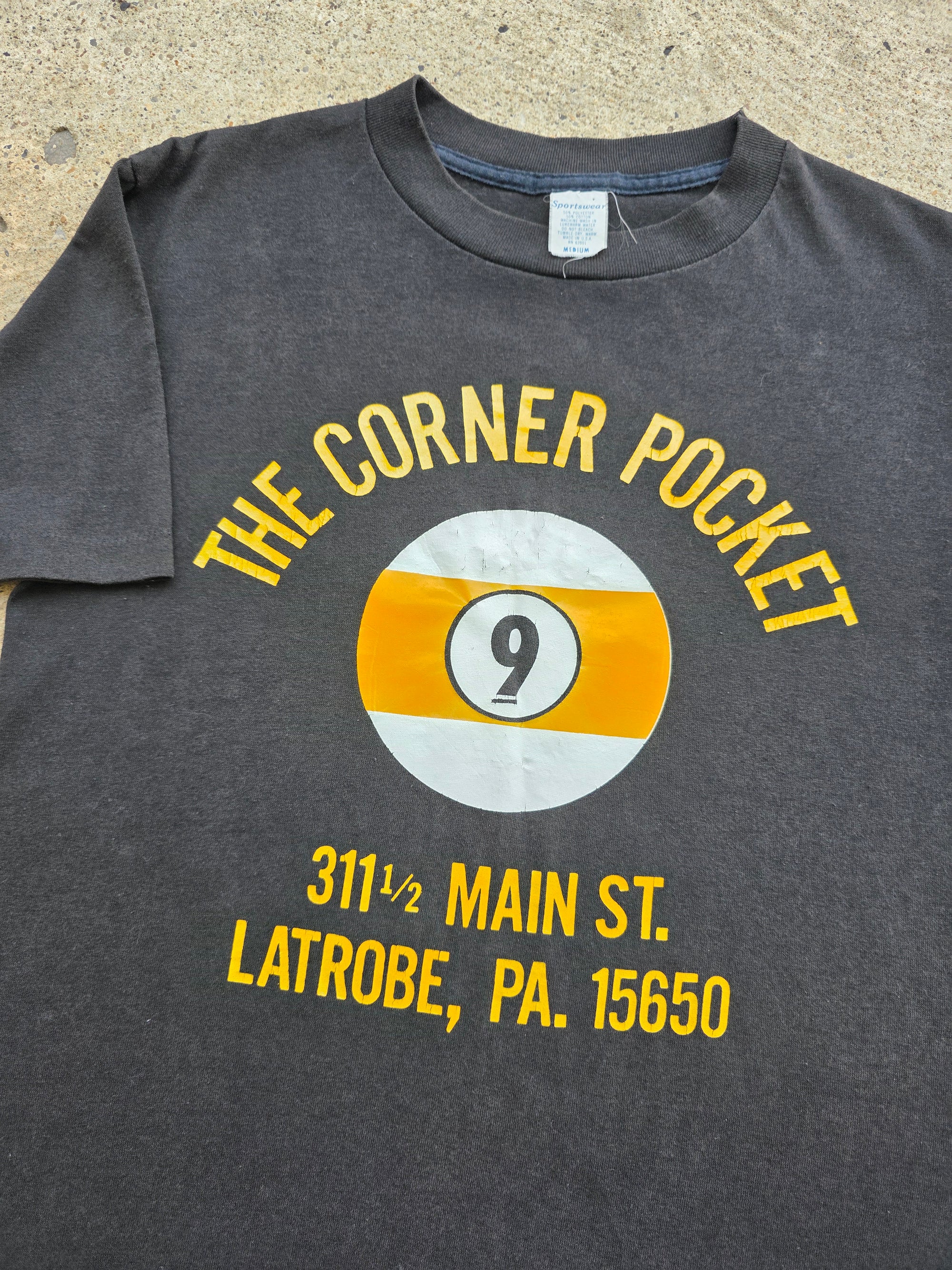 1980s The Corner Pocket Bar Shirt Medium