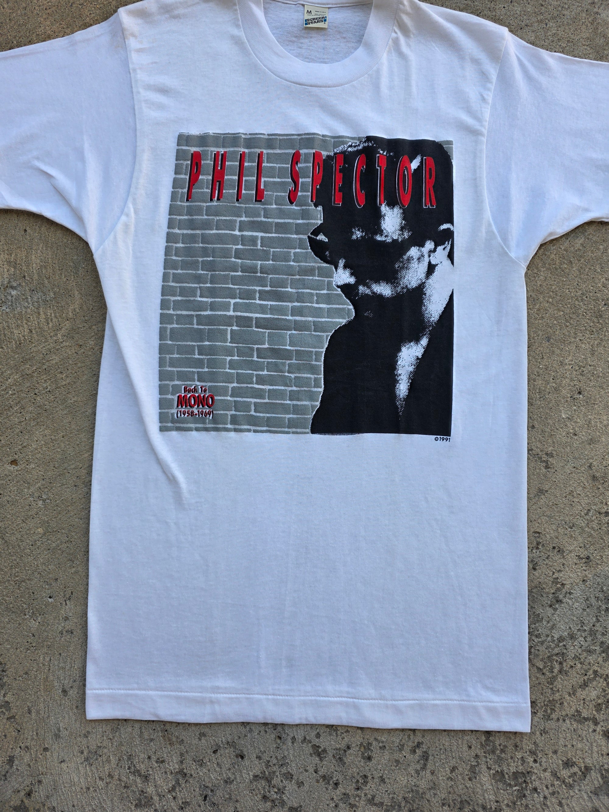1991 Phil Spector "Back To Mono" Deadstock Shirt Large