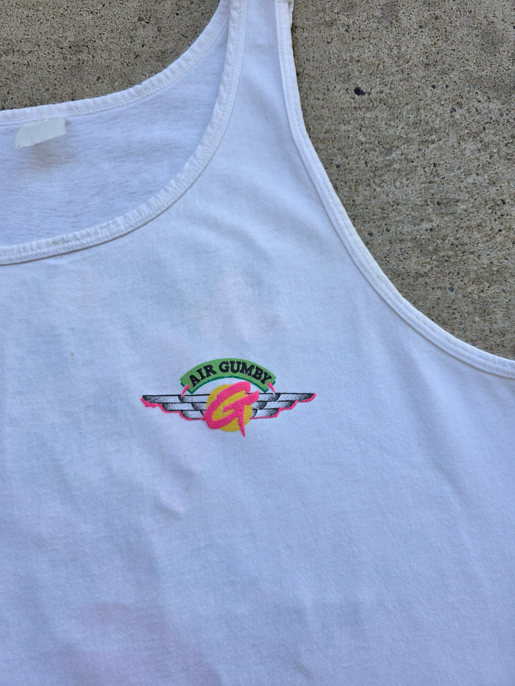 1986 Air Gumby Skateboard Tanktop Large