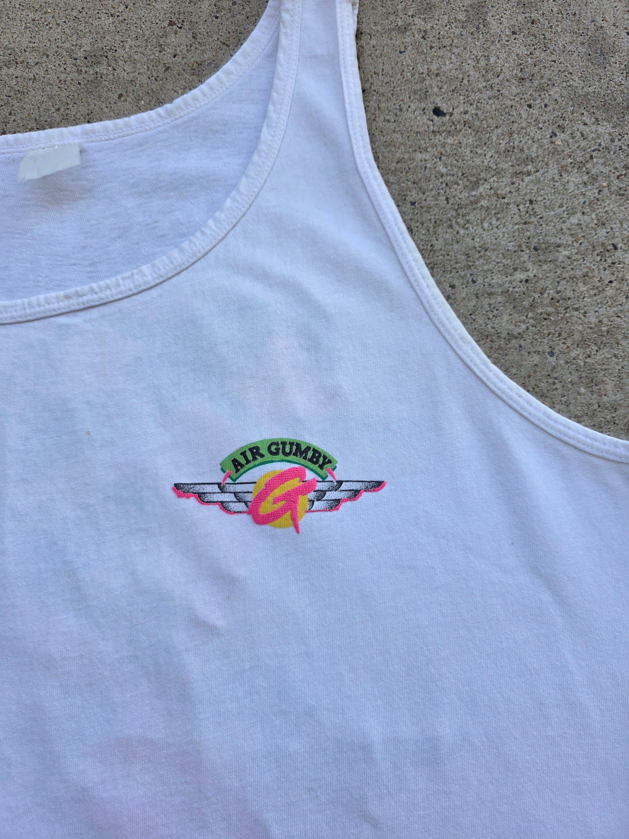 1986 Air Gumby Skateboard Tanktop Large