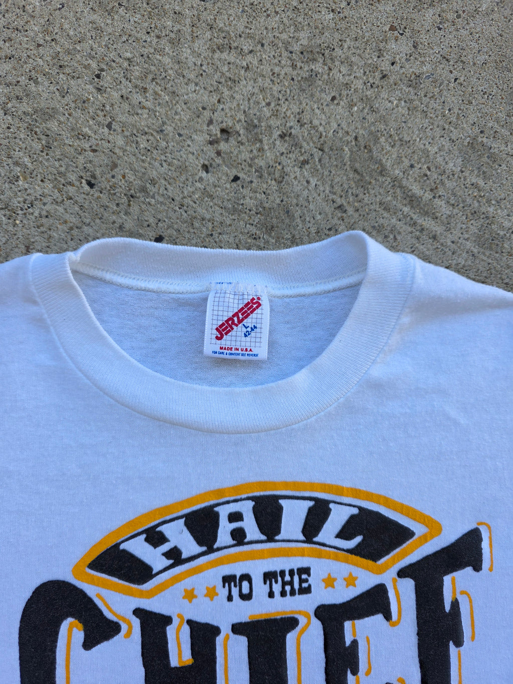 1980s Art Rooney Sr "Hail to the chief" Shirt Large