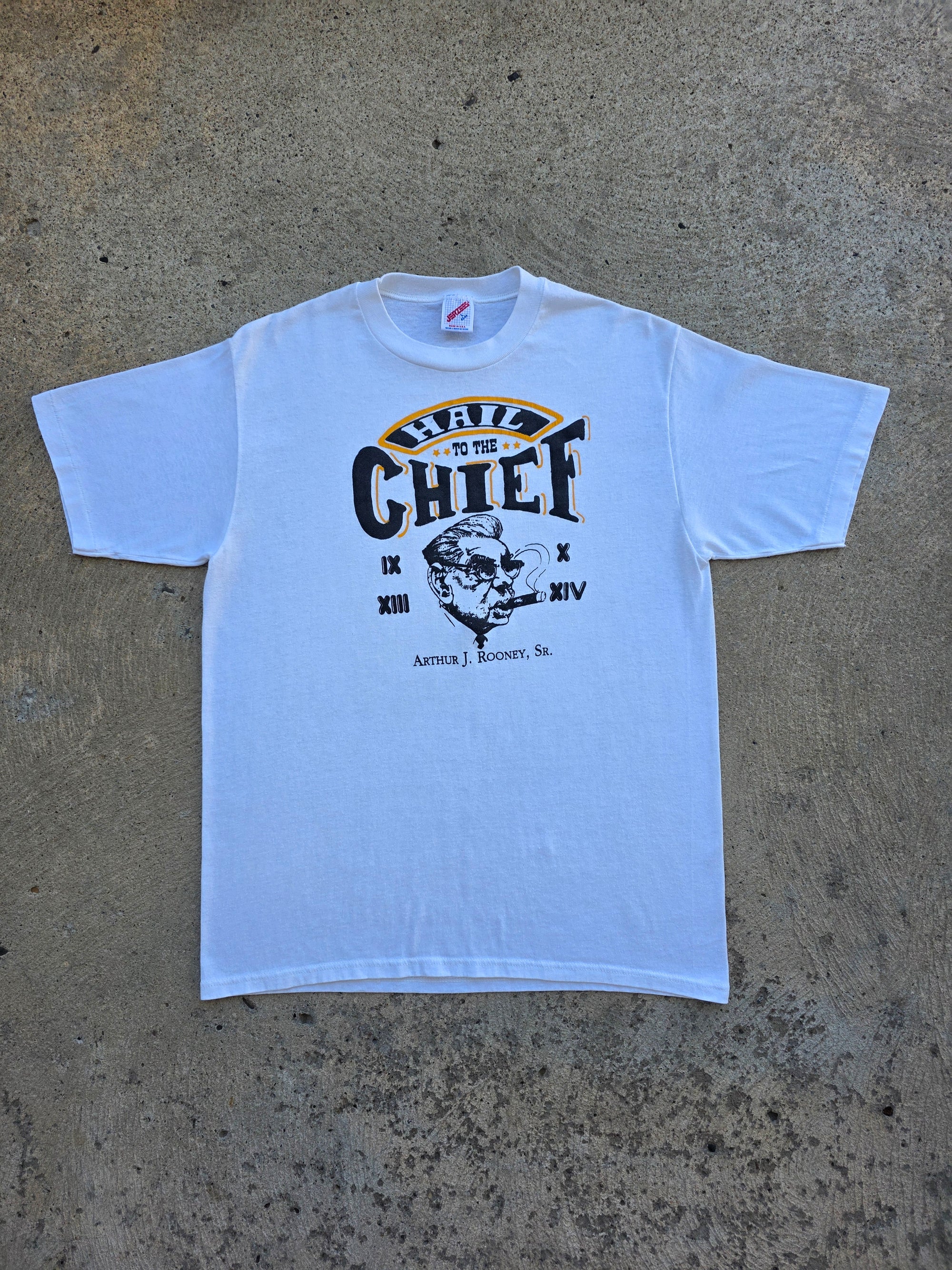 1980s Art Rooney Sr "Hail to the chief" Shirt Large