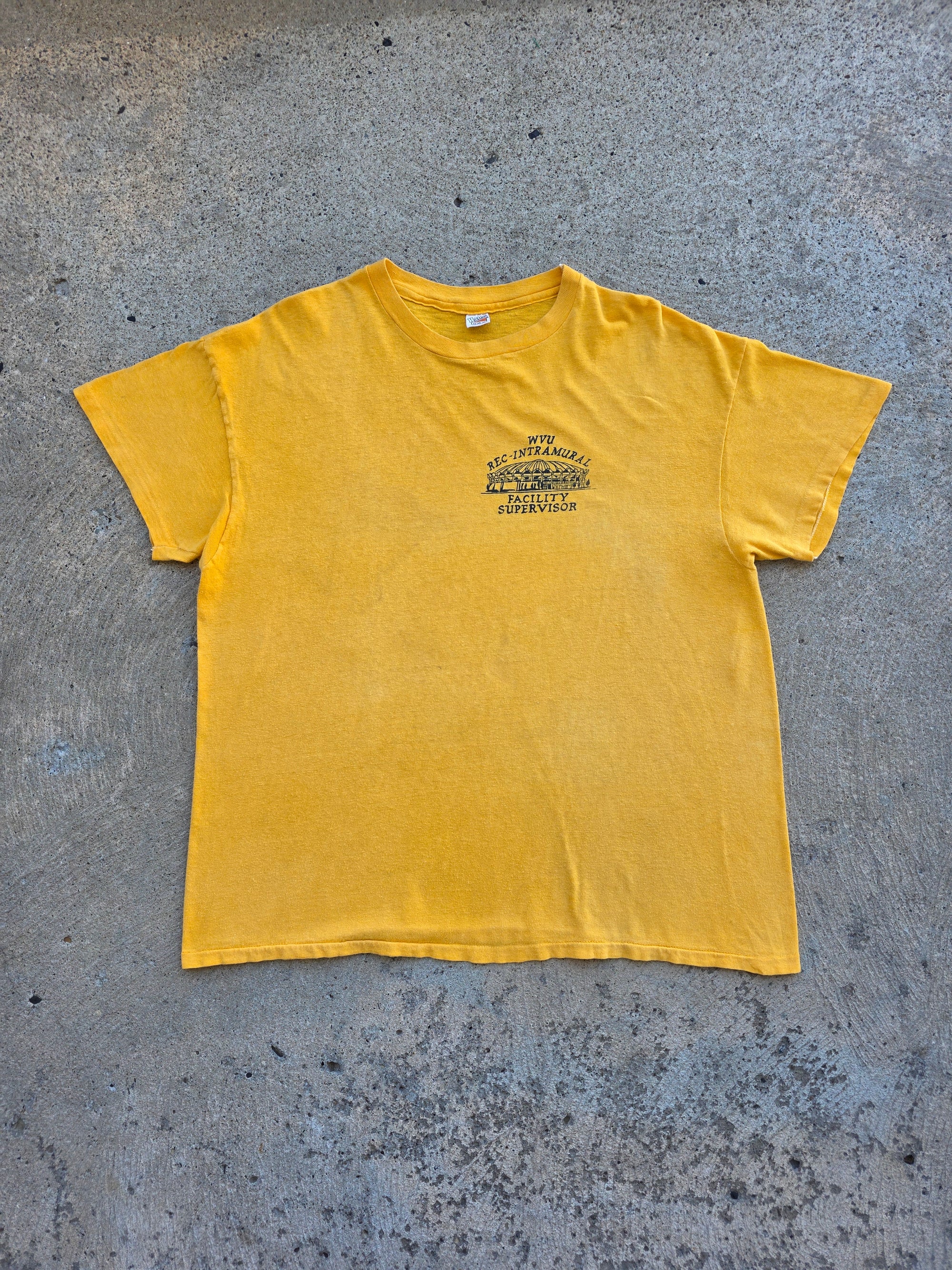 1970s WVU Rec Intramural Facility Supervisor Shirt XL