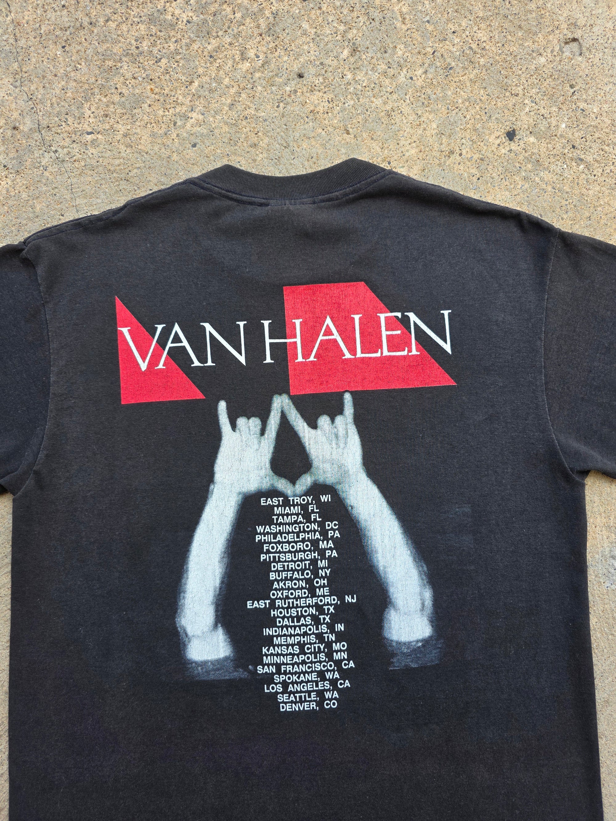 1988 Van Halen ou812 Shirt Large