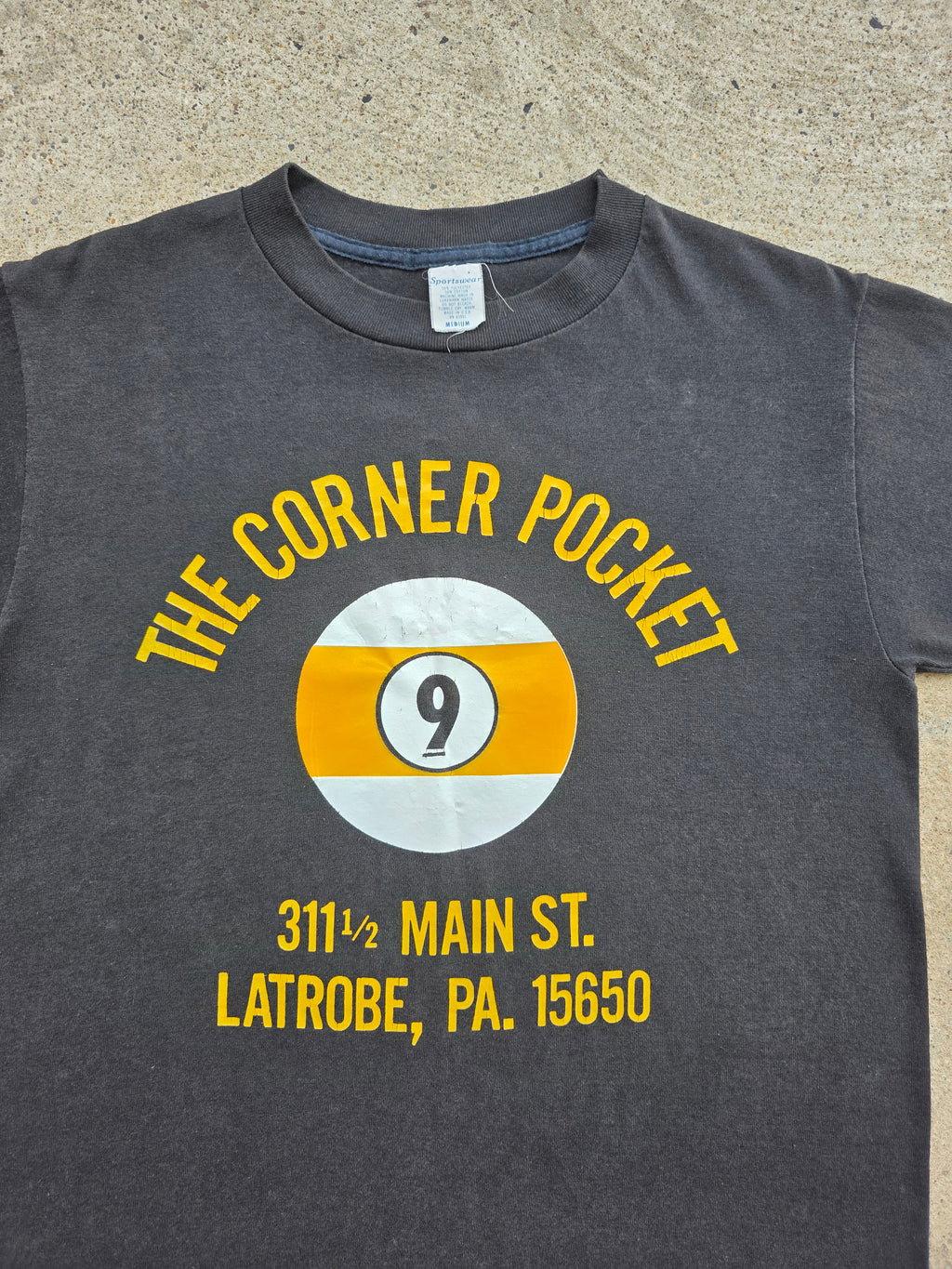 1980s The Corner Pocket Bar Shirt Medium