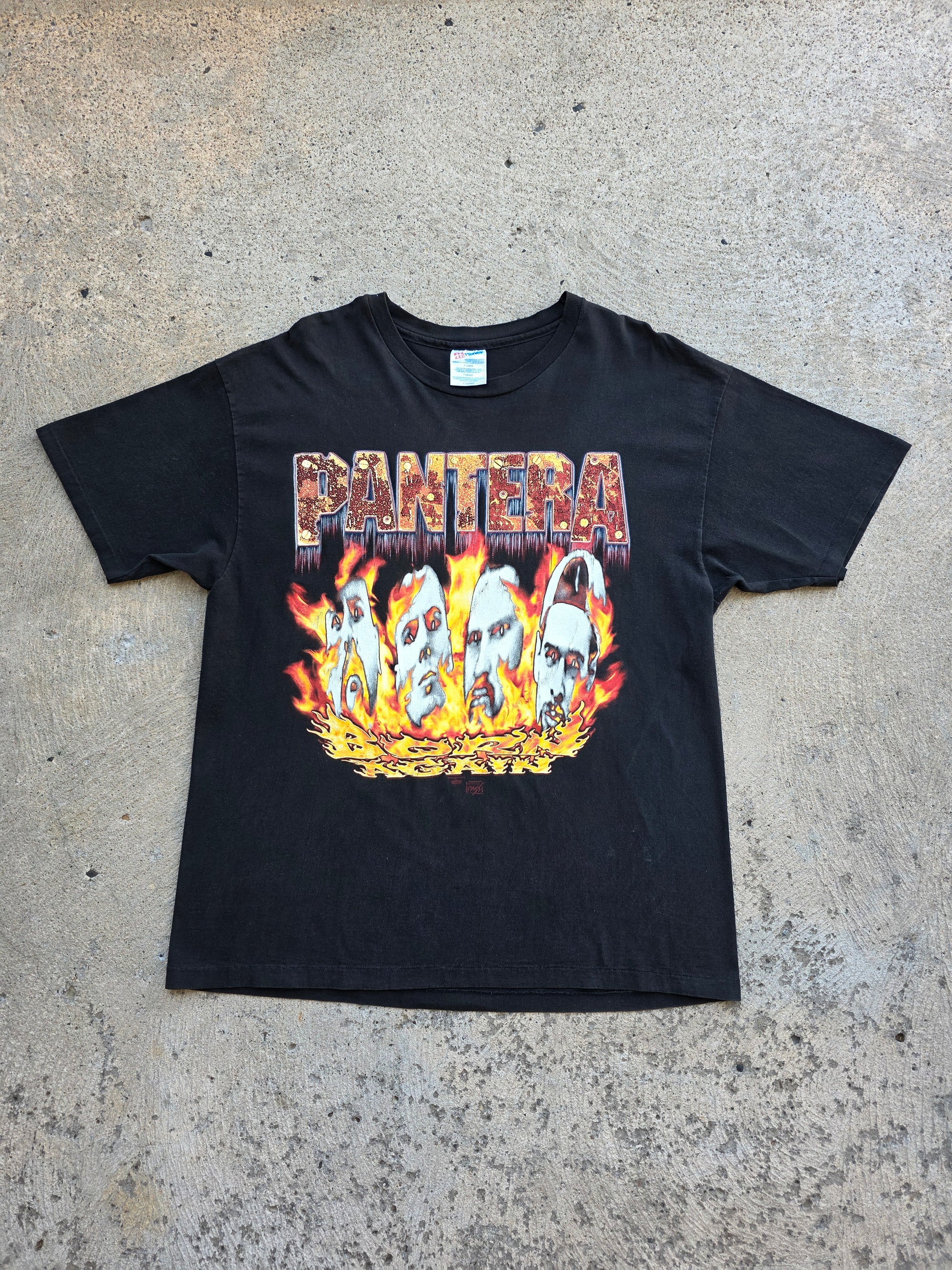 1994 Pantera "With Snake Eyes" Shirt XL