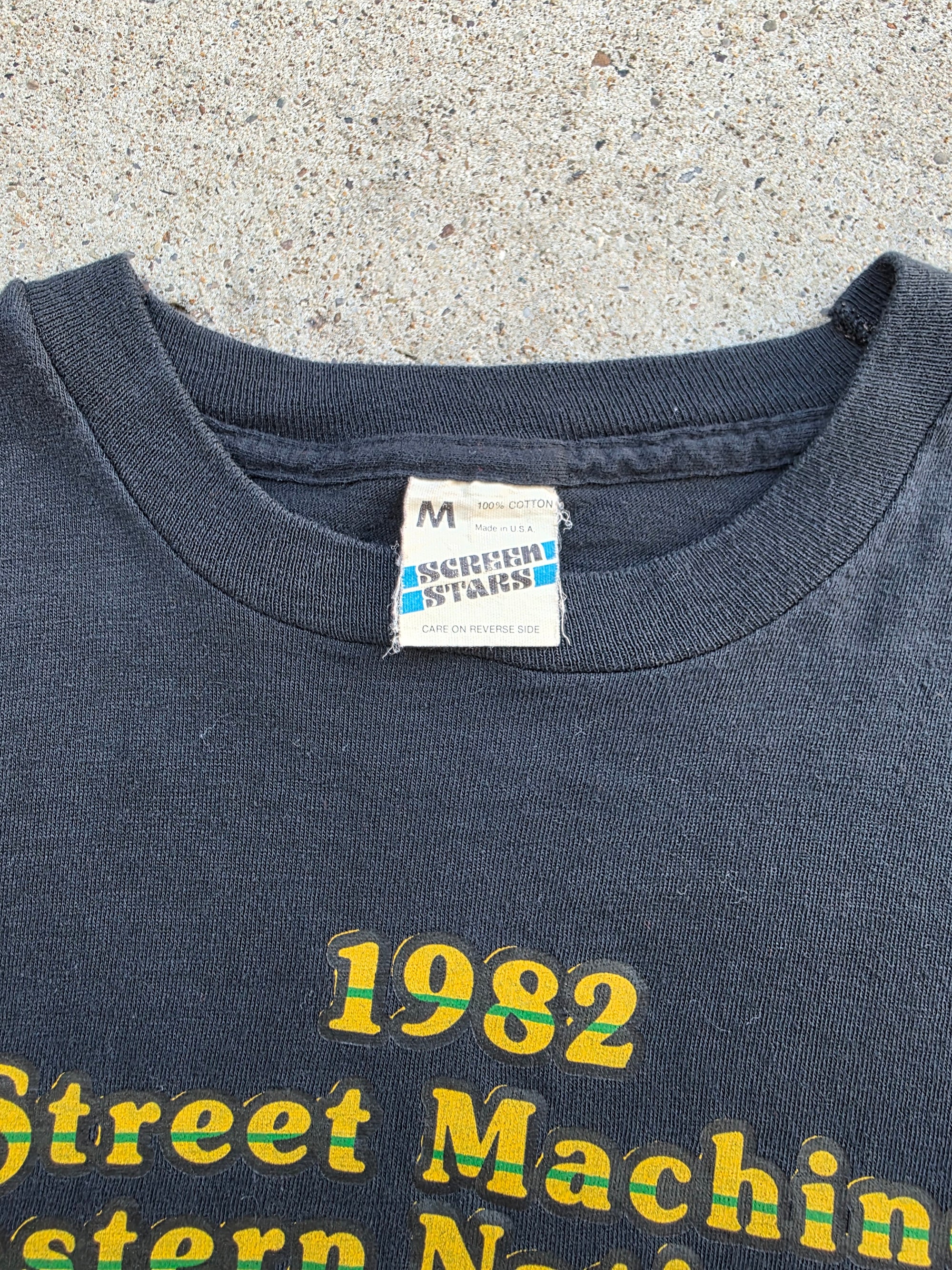 1982 Street Machine Eastern Nationals Shirt Medium Screen Stars (Explicit)