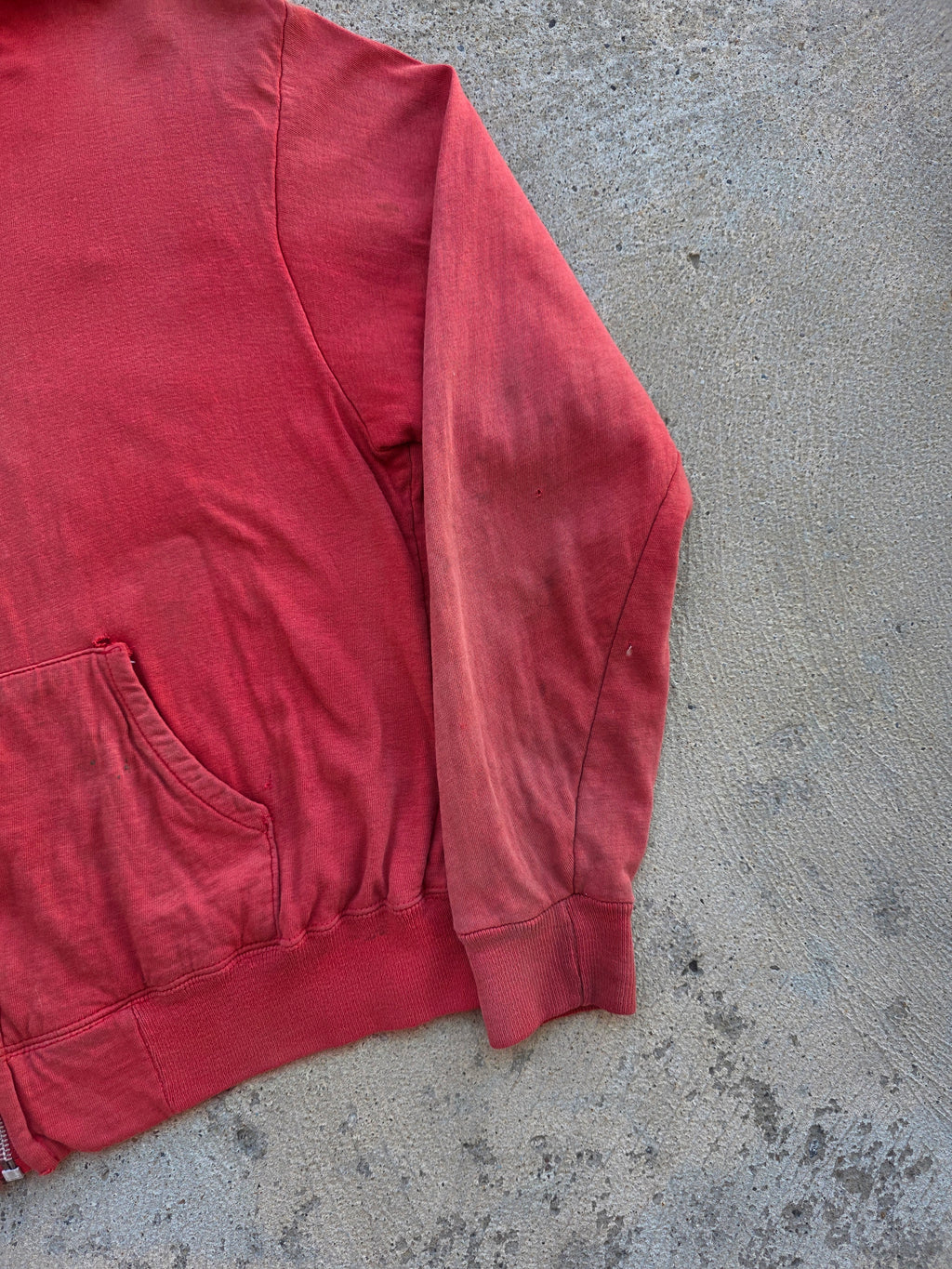 1960s Sunfaded Full Zip Jacket