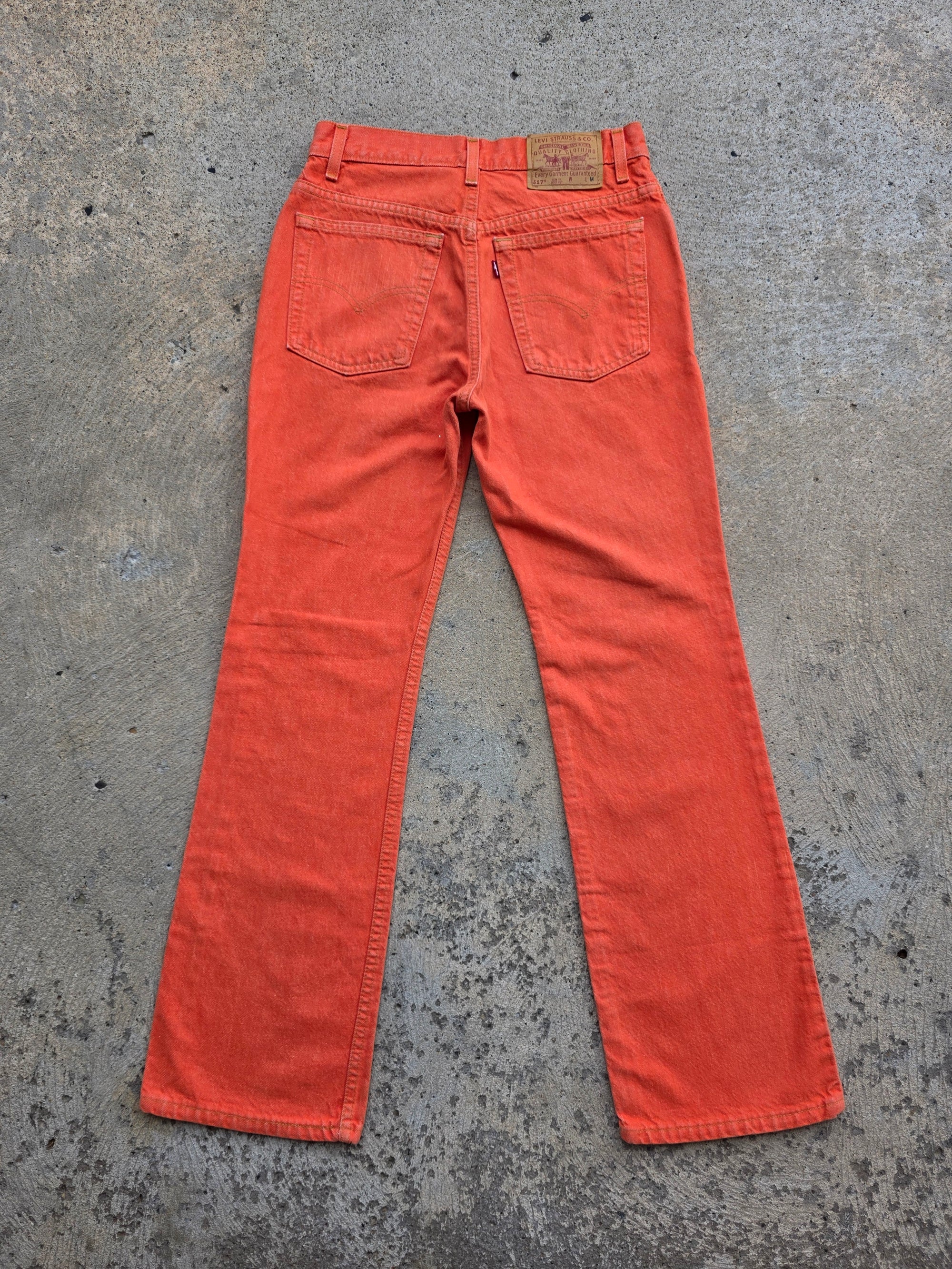 2000 Levis 517 Boot Cut Slim Fit Size 9 Sample