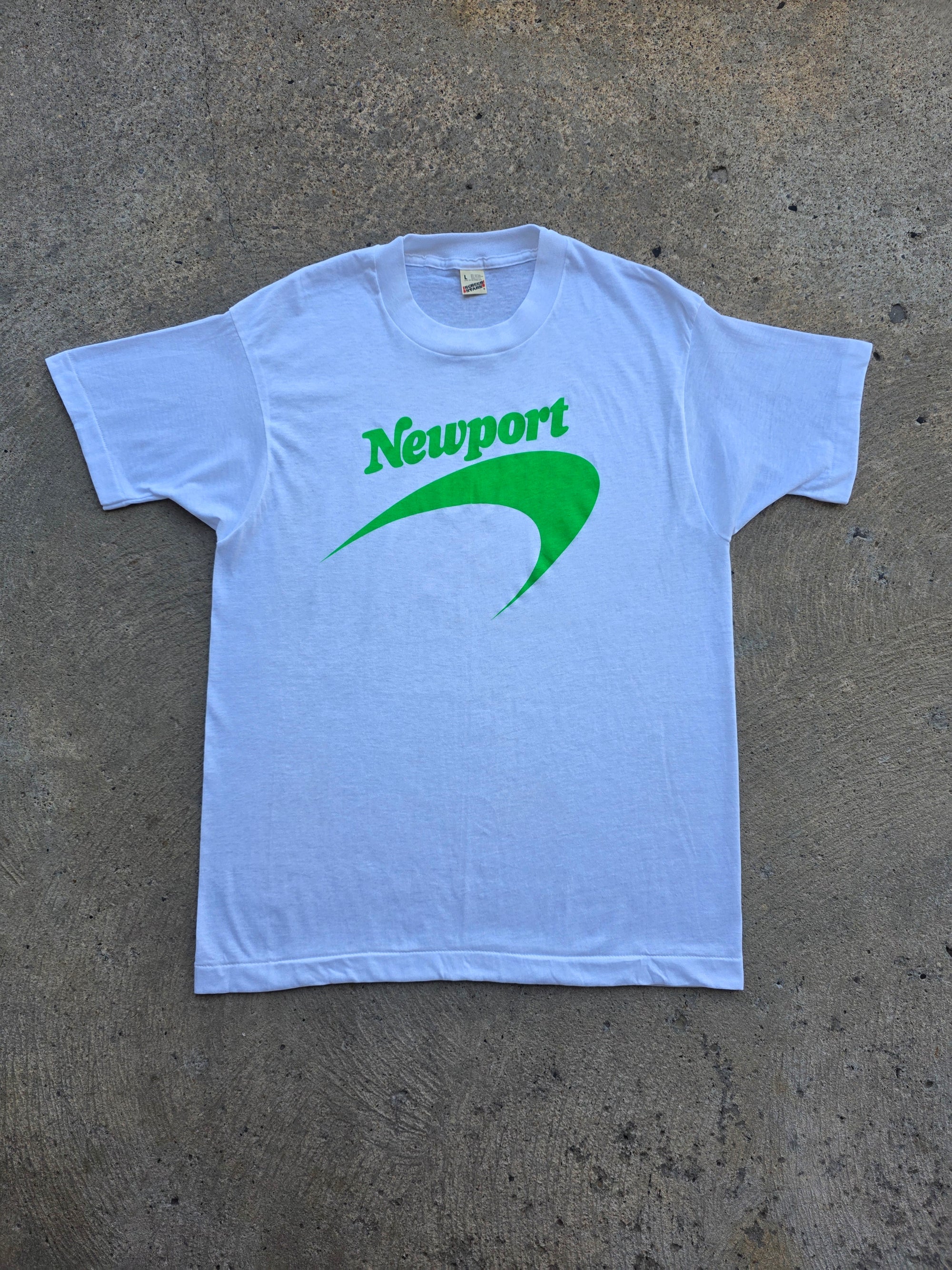 1980s Newport Cigarettes Deadstock Shirt Large
