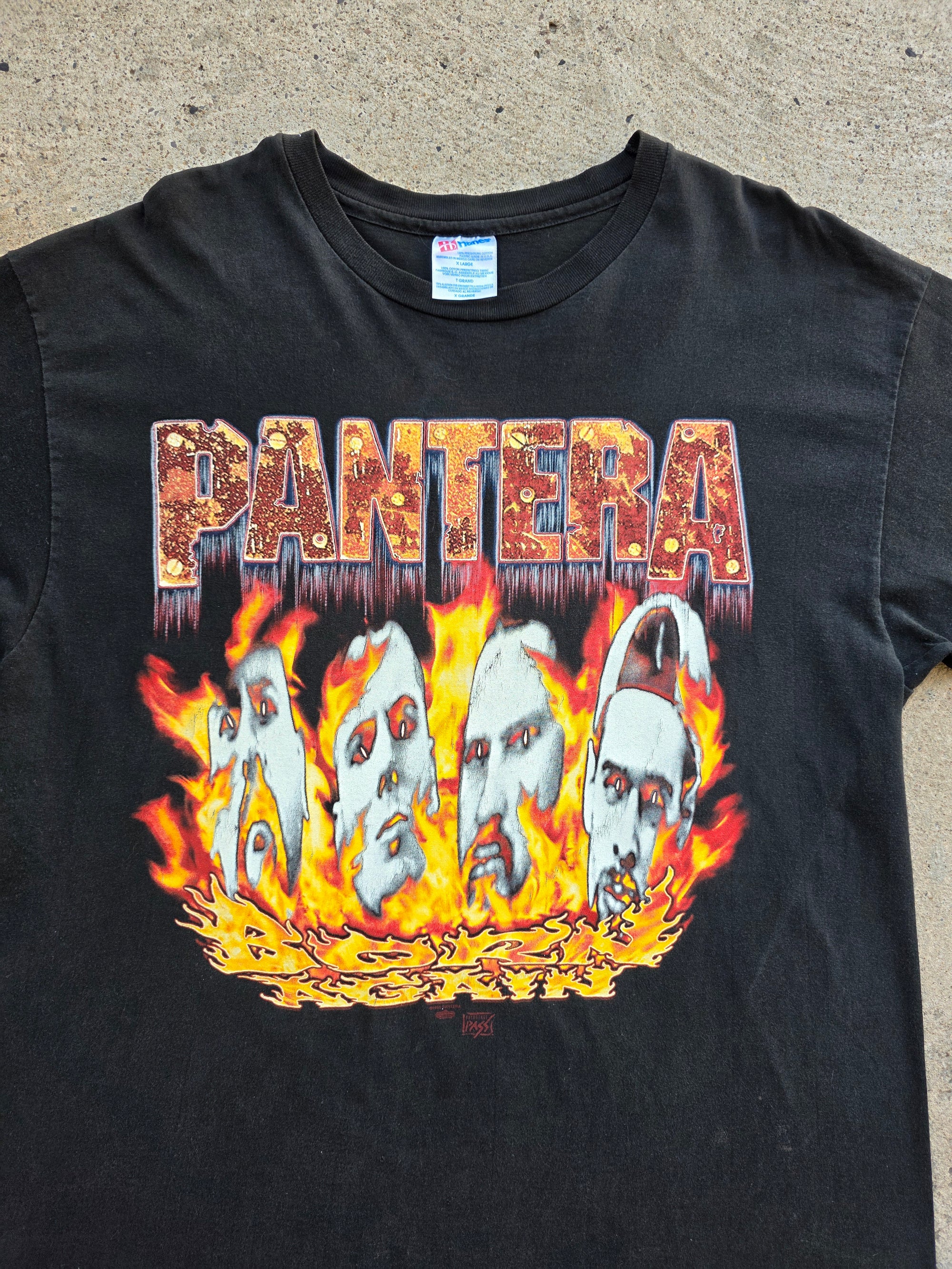 1994 Pantera "With Snake Eyes" Shirt XL
