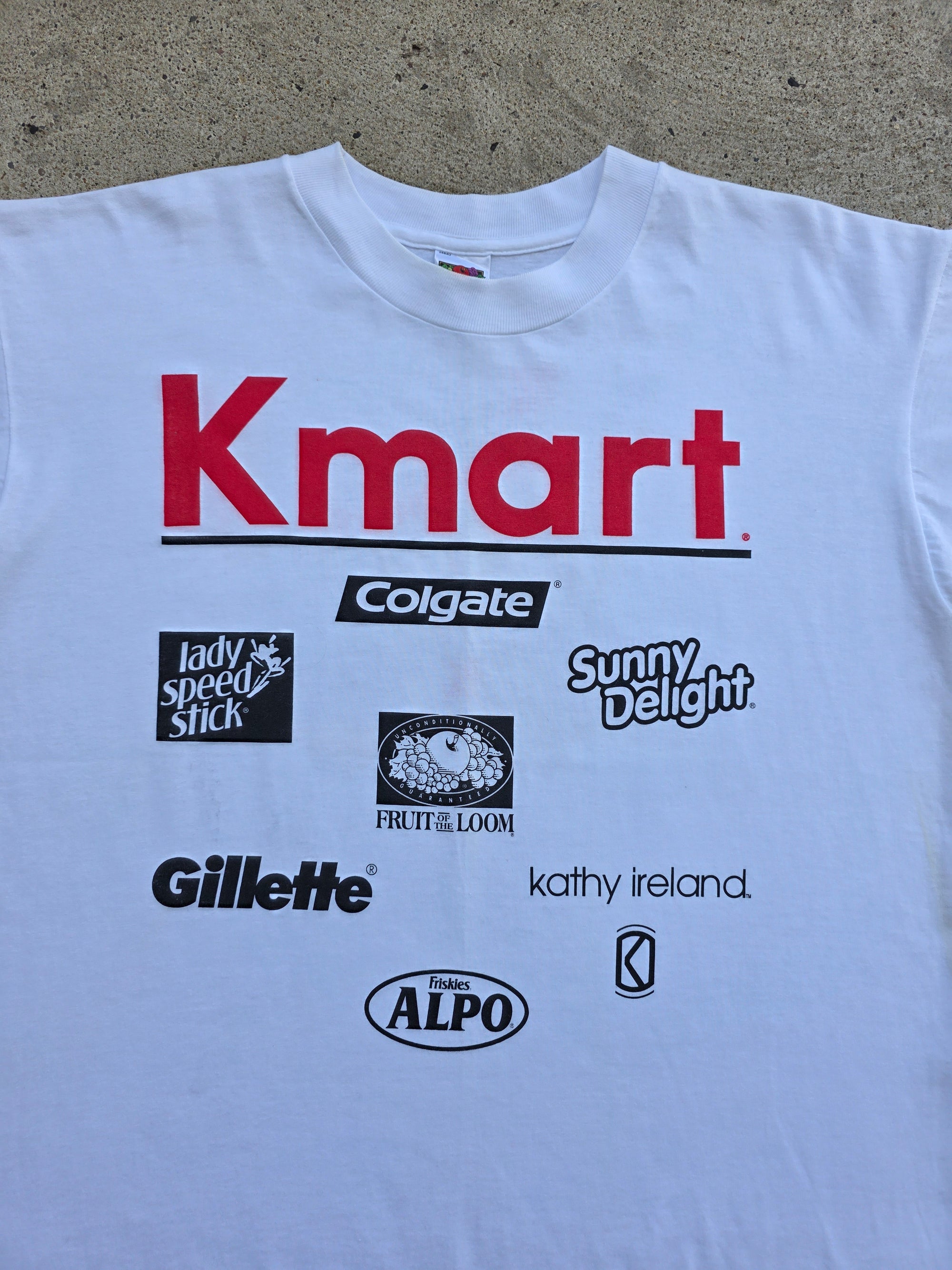 1998 Kmart Sponsor Branding Shirt Deadstock Large