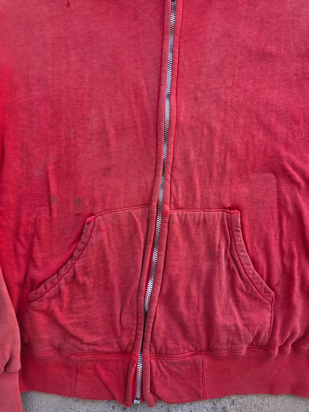 1960s Sunfaded Full Zip Jacket