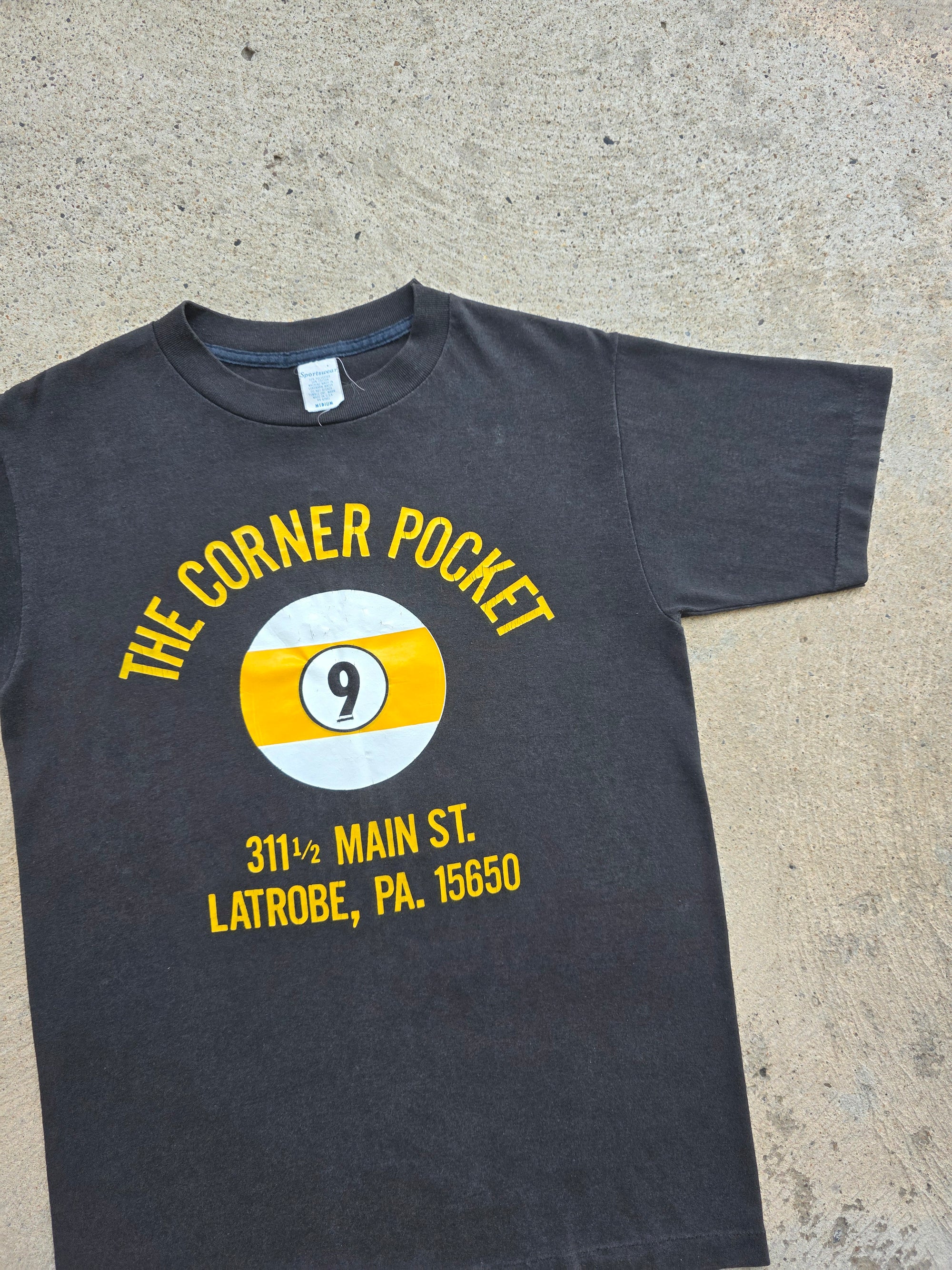 1980s The Corner Pocket Bar Shirt Medium