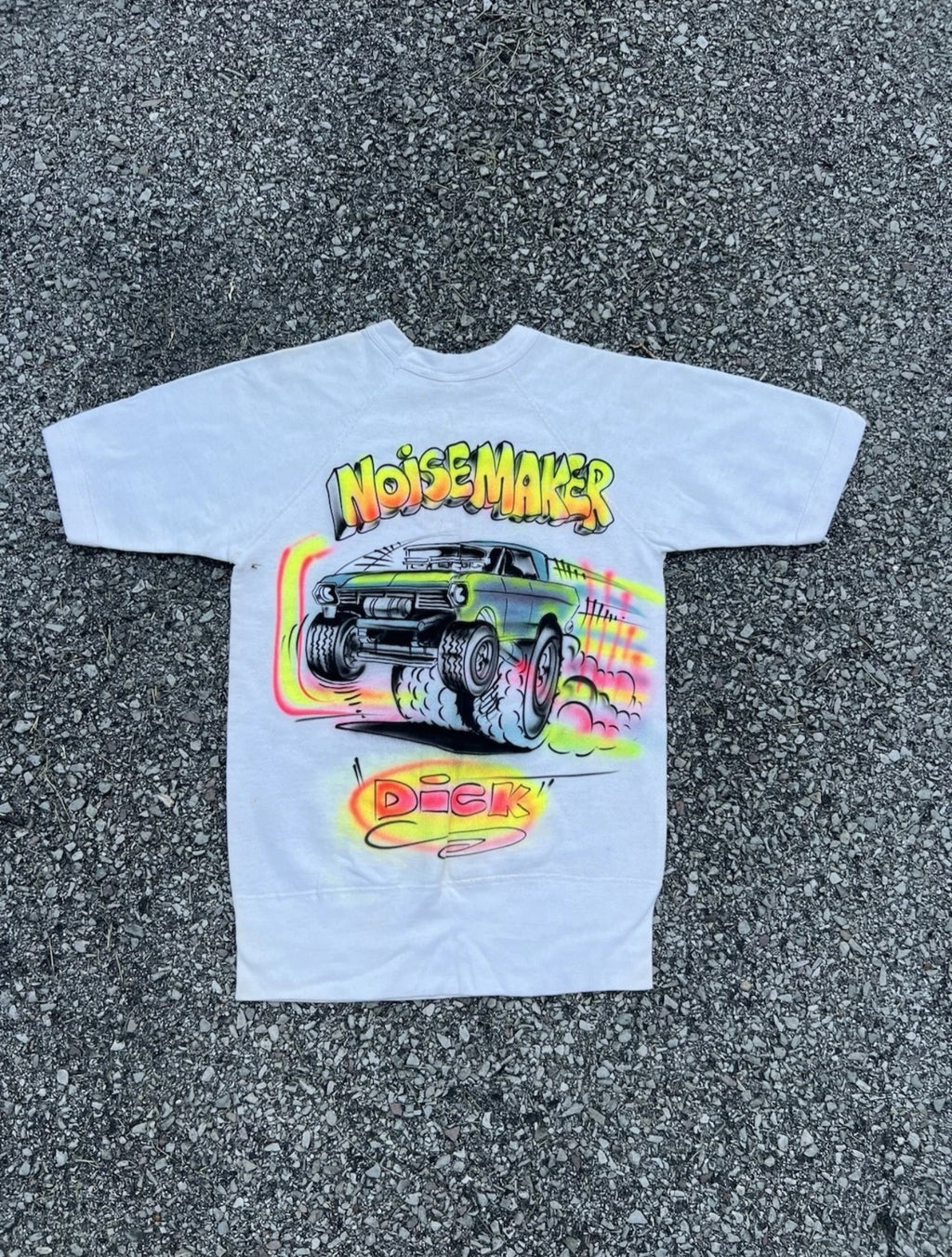 1960s Airbrushed Hotrod Deadstock Sweatshirt Medium
