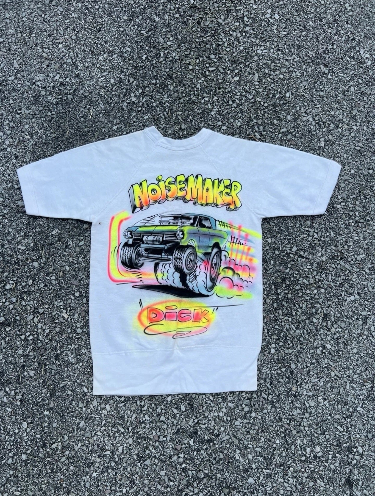 1960s Airbrushed Hotrod Deadstock Sweatshirt Medium