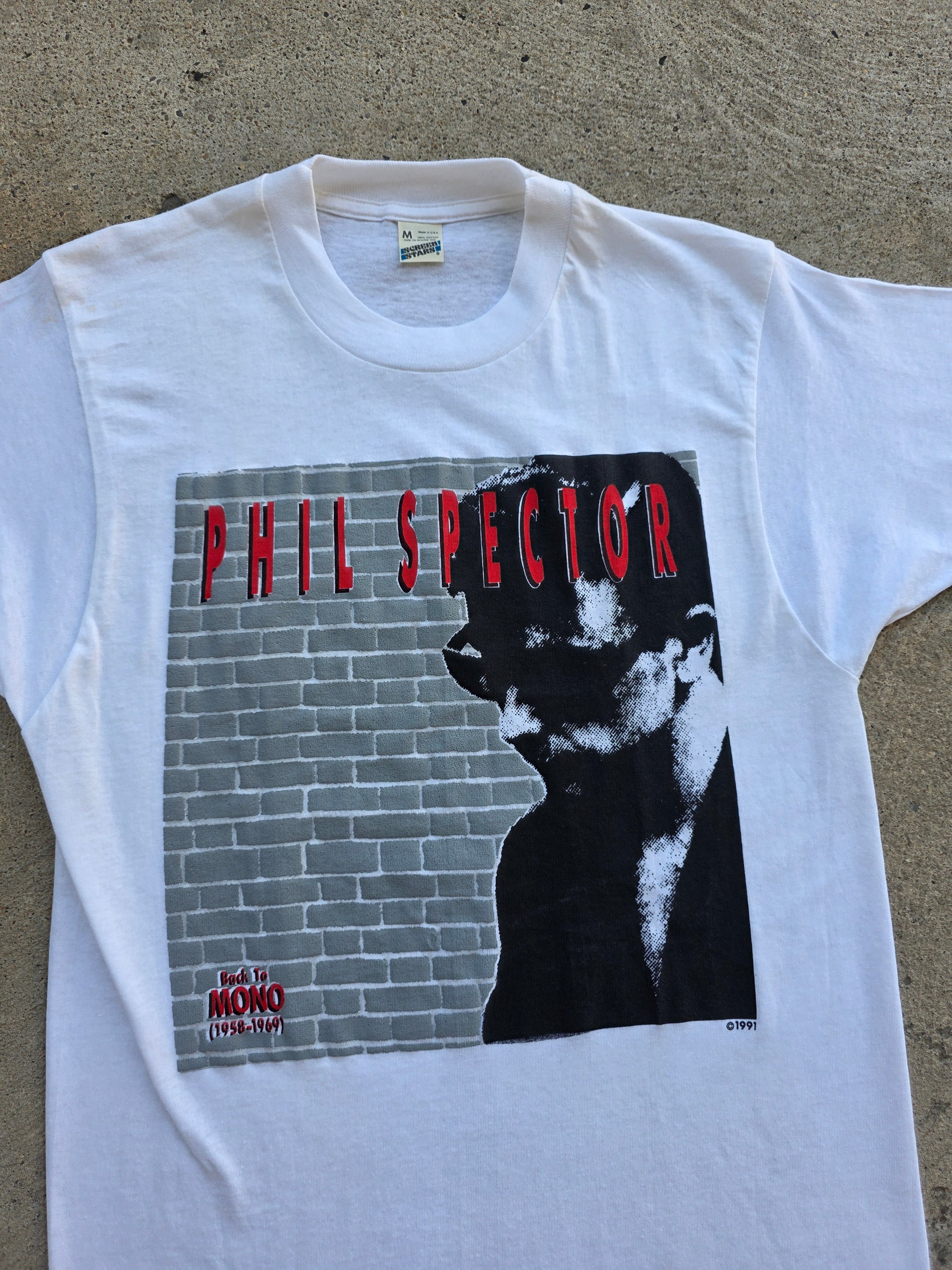 1991 Phil Spector "Back To Mono" Deadstock Shirt Large