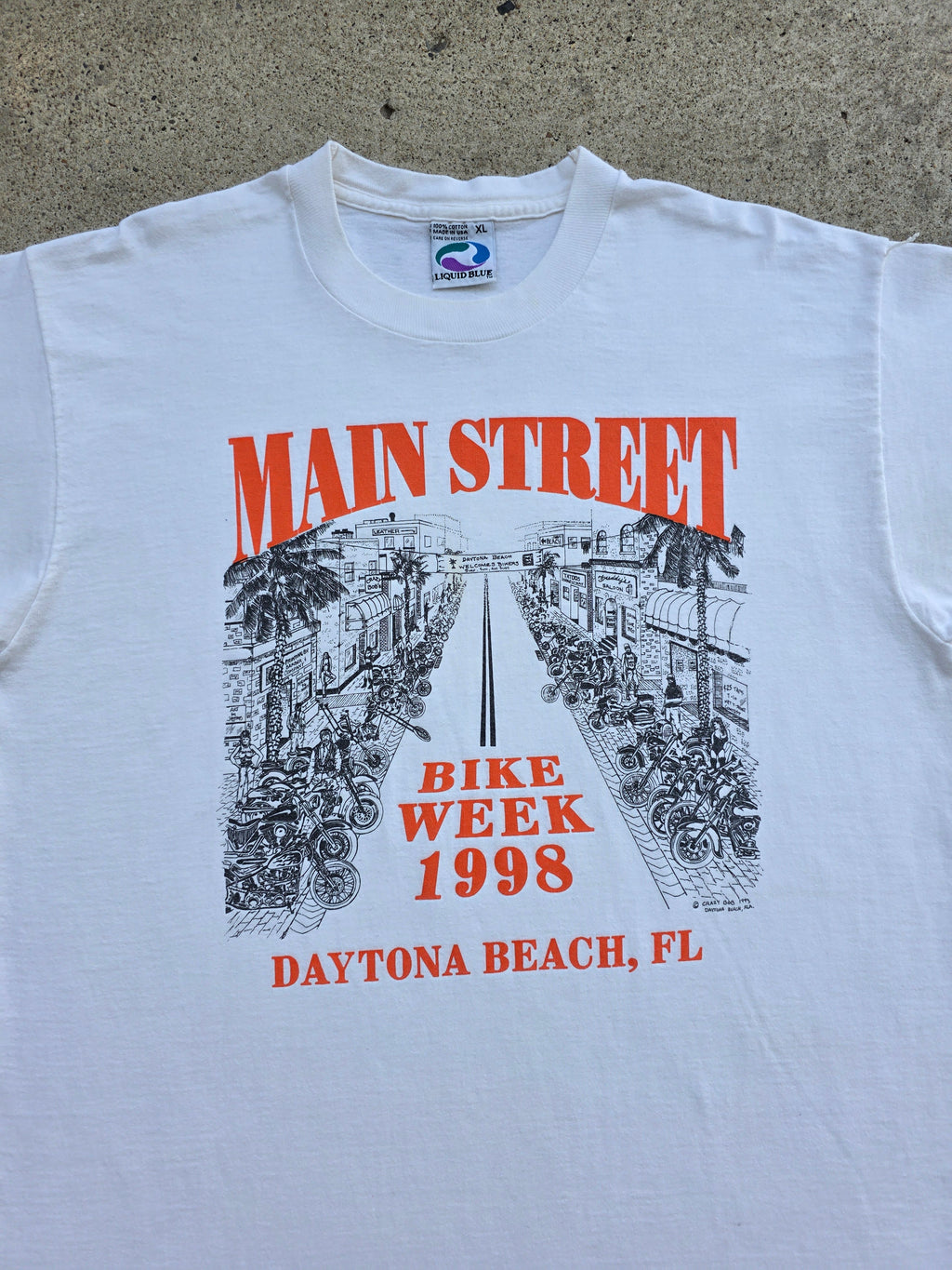 1998 Daytona Beach Bike Week Shirt XL