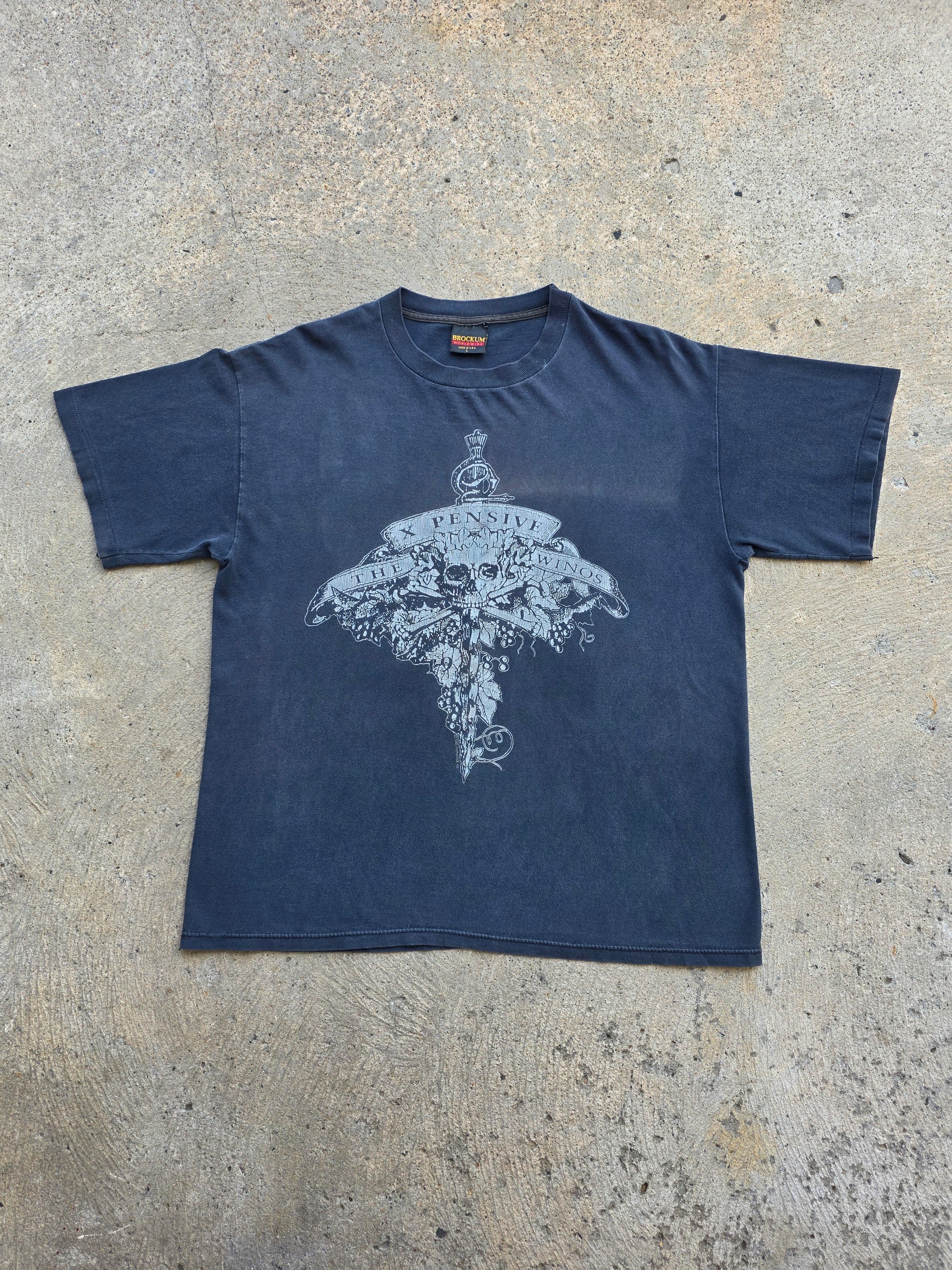 1992 1993 Keith Richards "The X Pensive Winos" Tour Shirt XL